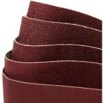 Bande abrasive 100x915 mm 6 sortes de gravier mixte (2x60 / 80 / 120 / 180 / 240 / 320). ensemble de ...