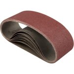 Bande abrasive, 75 x 533 mm, bandes abrasives mixte (600) pour ponceuses à bande(8 pièces ) Bande abrasive, 75 x 533 mm, bandes abrasives mixte (600) pour ponceuses à bande(8 pièces )
