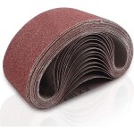 Bandes abrasives 75 x 533 mm - papier de verre pour ponceuse � bande - papier de verre - ponceuses � ...