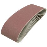 Bandes abrasives 75x533 - grain fin 120 - lot 5