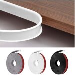 Bande de chant en u, protection de chant de meuble en tpe flexible, bordure adh�sive pour �tiquetage, ...