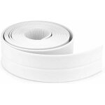 Bande d'�tanch�it� salle de bains joint silicone blan ruban baignoire pe auto - adh�sive cuisine coin ...