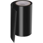 Bande imperm�able noire (10cm x 150cm) pour reparation des piscines et des tuyaux (bande de r�paration ...