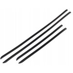 Bandes de protection de portes lat�rales noires pour kia ceed ii sw