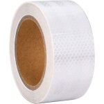 Bande rflchissante blanche, 10m 5cm bande rflecteur tanche extrieure, bande de scurit auto - adhsive ...