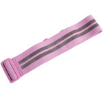 Bande de r�sistance hanche anti - d�rapante ajustable pour fitness yoga gym (rose)