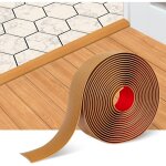 Bandes de transition auto - adh�sives adapt�es aux parquets contrecoll�s et aux mat�riaux vinyle (5 cm, ...