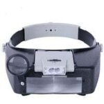 Bandeau loupe horloger mains libres loupe avec lumi�re casque loupe grossissante avec led lumi�re, pour ...