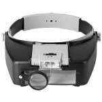 Bandeau loupe horloger mains libres loupe avec lumière casque loupe grossissante avec led lumière, pour ... Bandeau loupe horloger mains libres loupe avec lumière casque loupe grossissante avec led lumière, pour ...