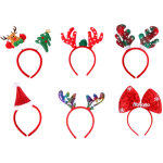 Bandeau de no�l, bonnet de p�re no�l, bandeau d'elfe, d�guisement de f�te de no�l, accessoires de bandeau, ...