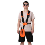 Bandouli�re � double �paule avec facilement r�glable pour d�broussailleuse jardin pelouse