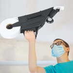 Banjo plaquiste banjo placo avec roue d'angle int�rieure � changement rapide sangles r�glables outil ...