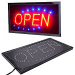 Banni�re de lumi�re led avec �criture ouverte pour shop showcase restaurant bar restaurant