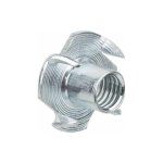 Ecrou a frapper m10x13 galvanise, emballage : 100 pieces