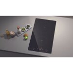 Baraldi - duo - t30 plaque de cuisson  induction vitrocramique noire cm. 30 ? 2 zones