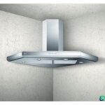 Baraldi - hotte giovia angolo cm. 100x100 - inox - 800 m3 / h