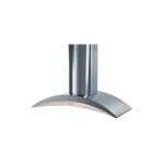 Baraldi - hotte arcadia isola cm. 90x60 - inox, verre - 800 m� / h