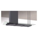 Baraldi - hotte elea isola style avec vitre cm. 146 gauche - noire - 800 m3 / h Baraldi - hotte elea isola style avec vitre cm. 146 gauche - noire - 800 m3 / h