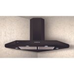 Baraldi - hotte giovia angolo cm. 100x100 - noir ? 800 m3 / h