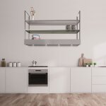 Baraldi - hotte mensola parete - cm. 180x48 - inox - 900 m3 / h
