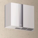 Moteur extérieur compact cm. 45x35 - blanc, acier inoxydable - 900 m3 / h Moteur extérieur compact cm. 45x35 - blanc, acier inoxydable - 900 m3 / h