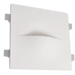 Barcelona led ? applique murale encastrable en pl�tre blanche ? g9 40w ? dimensions 400x400x80mm ? ip20 ...