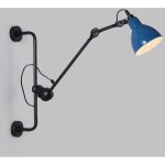 Barcelona led - applique murale articul�e 'ruby 210' - e27 - bleu