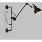 Barcelona led - applique murale articul�e 'ruby 210' - e27 - noir