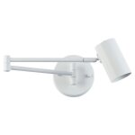 Applique murale extensible 'paula' - e27 g45 - blanc Applique murale extensible 'paula' - e27 g45 - blanc