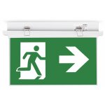 Bloc autonome d'�clairage de s�curit� avec pictogramme  sortie