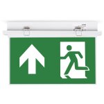 Bloc autonome d'�clairage de s�curit� avec pictogramme  sortie