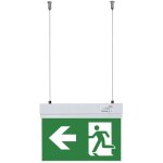 Bloc autonome d'�clairage de s�curit� avec pictogramme 'sortie