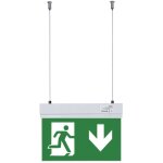 Bloc autonome d'�clairage de s�curit� avec pictogramme 'sortie