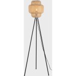 Barcelona led - lampadaire en osier 'onna' boho chic