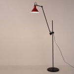 Barcelona led - lampadaire 'ruby 215' - e27 - rouge
