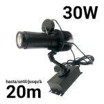 Projecteur gobo led 30w rotatif int�rieur - optique 20� - ip40