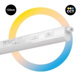 Rglette led sous meuble t5 - 14w - cct - 120 cm - opal