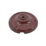Rosace en c�ramique canopi en couleur - marron