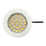 Spot encastrable ou saillie 2w 12v - blanc