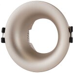 Support spot encastr� pour ampoule gu10 / mr16 - coupe �70mm - champagne