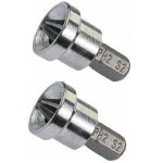 Bardusch - lot de 2 embouts de vissage sp�cial pour plaques de pl�tre / placo / ph2x25mm 1 / 4'' pour ...