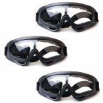 Bardusch - 3 pack lunettes de s�curit�, jeux de plein air pour enfants lunettes de protection, protection ...