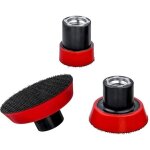 Bardusch - 3pcs plateau de pon�age 25mm 50mm 75mm disques abrasifs m14 auto agrippante plaque de support ...