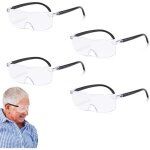 Bardusch - 4 pcs 3x, 5x, 8x, 10xlunetteloupe de lecture loupe grossissante, lunette loupe, lunette loupehomme, ...