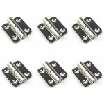 Bardusch - lot de 6 charni�res d�tachables de 3. 7 cm charni�res de porte amovibles en acier inoxydable ...