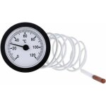 Bardusch - 6cm barbecue ext�rieur grill fumoir thermom�tre en acier inoxydable, fumeur de barbecue jauge ...