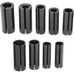 Bardusch - accessoire pour d�fonceuse et affleureuse 9 pi�ces chuck collet adaptateur collet adaptateur ...