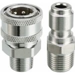 Bardusch - kit adaptateur � connexion rapide pour nettoyeur haute pression, filetage m�le 9, 5 mm, 5000 ...