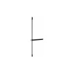 Barre anti - panique coupe feu 3 points push bar 90 + - jpm noir 1150 noir 1150