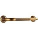 Barre d'appui pour toilettes, poign�e en laiton r�tro, barres de s�curit� pour salle den, main courante ...